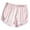 Pink, variant on Aayomet Shorts with Pockets for Women Cotton Drawstring Elastic Waist Casual Shorts Loose Lounge Summer Shorts,Silver M