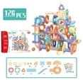thumbnail image 2 of Esaierr 126PCS Baby Toddler Building Toys Set for kids Boys Girls Construction Learning Stacking Educational Block Recreational Toys, 2 of 5