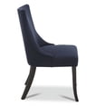 thumbnail image 2 of Maddie Home 37" Fabric Upholstered Dining Chair in Blue (Set of 2), 2 of 5