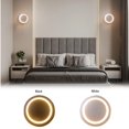 thumbnail image 1 of Fiudx Liquidación De Ofertas Flash Aplique De Pared Moderno Aplique De Pared Interior Led Blanco Cálido De 7 W Aplique De Pared Moderno Para Sala De Estar Dormitorio Aplique De Pared Para Pasillo Apl, 1 of 7