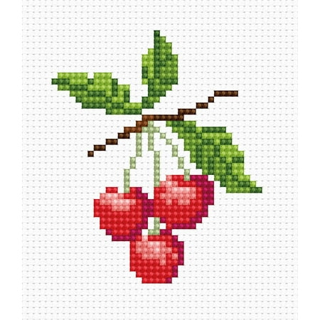 UPC: 4840746011504 | Cherry B016L Counted Cross-Stitch Kit