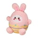 thumbnail image 3 of Conejo de Pascua de cáscara de huevo de peluche, adorno suave, colección de muñecos de conejito de peluche rosa, 3 of 9
