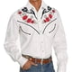 thumbnail image 1 of Camisa de lujo de moda 2024 para hombre, estilo social, con botones tipo polo, informal, con estampado occidental, cárdigan de fiesta para hombre, talla grande S-6XL, 1 of 6