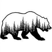 Inkbox Temporary Tattoos, Bear + Mountain, 2 Pack