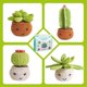 thumbnail image 4 of Beginner Crochet Kit, Learn Crochet Kit For Adults And Kids, 4-pack Plant Collection, Cactus Orname, 4 of 5
