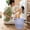Blue, variant on Roiihwy Laundry Basket Hip-Hugger Basket, Laundry Storage Space Saving Dirty Clothes Hamper Container for Home Bathroom Dorm, White