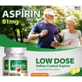 HealthA2Z® Aspirin 81 mg 300 Tablets Low Strength Enteric Coated