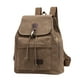thumbnail image 1 of Mochila escolar vintage de lona, moderna, informal, de gran capacidad, para niños y niñas (café), 1 of 7