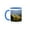 Blue/White, variant on 3drose, Galapagos Marine Iguana, Galapagos Islands, Ecuador - Sa07 Ksc0016 - Kevin Schafer, 15oz Two-tone Blue Mug