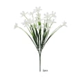 thumbnail image 2 of Ramo artificial de orquídeas de primavera con follaje para bodas, decoración del hogar y centros de mesa para eventos: tallos florales de plástico de aspecto realista para jarrones, mesas o arreglos, 2 of 6
