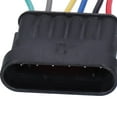 thumbnail image 2 of Neyseki 5Pcs Way Car Electrical Connector Waterproof Antiflaming Resilient Antioxidant Automotive Wire Connector, 2 of 7