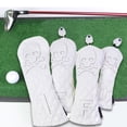 thumbnail image 3 of Soidarity Cubiertas impermeables para cabeza de Golf, esqueleto blanco, equipo deportivo de lujo profesional, accesorios deportivos de felpa gruesa Golf Soidarity OD009755-00, 3 of 5