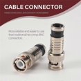 thumbnail image 5 of 10 pcs BNC Compression Connector for Coax RG59 Cable CCTV Cameras, 5 of 5