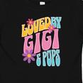 thumbnail image 4 of Inktastic Gigi and Pops Love Me Granddaughter Girls Baby T-Shirt, 4 of 5
