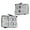 Clear Lens Chrome Housing Clear Reflector, variant on CROSSDESIGN LED Tube Dual Projector Headlights w/Bulbs Fit for Chevy Silverado 1500 2007-2013/ 2500 3500&HD 2007-2014/Not Fit 2007 (Old Body) Classic