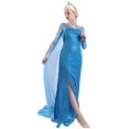 thumbnail image 3 of Frozen elsa Princesa Vestido Halloween cosplay Adulto Queen Dress Disfraz, 3 of 3