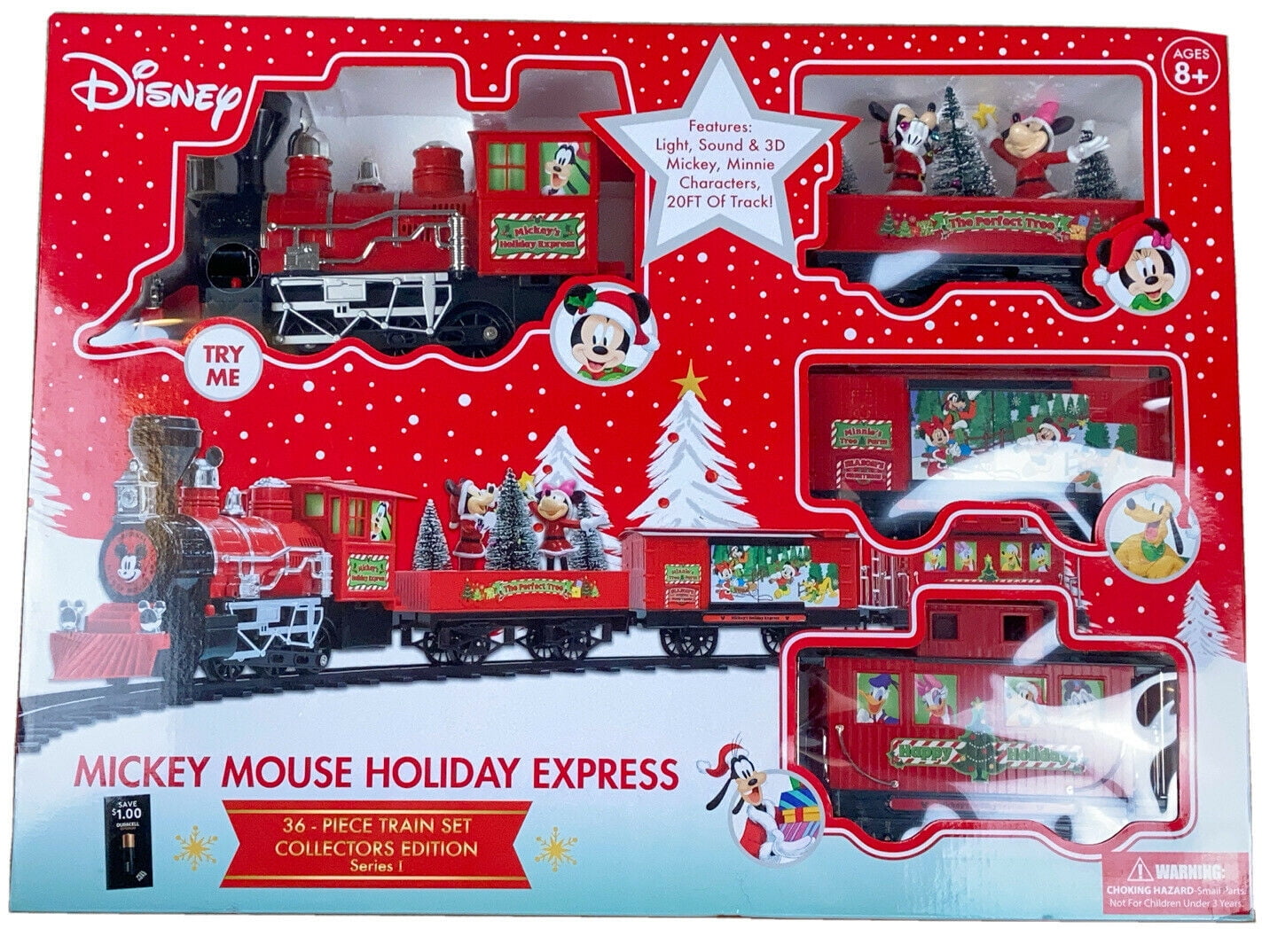 Holiday Express Train 5 Pc Set christmas collectible new set christmas gift 
