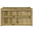 thumbnail image 3 of vidaXL Jardinière 90x50x50 cm Bois de Pin Imprégné, 3 of 5