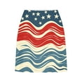 thumbnail image 5 of Wiyuqeen Women's American Flag Skort 4th of July Athletic Skort High Waist Casual Mini Golf Skirts American Flag Skorts, 5 of 5