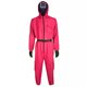 thumbnail image 1 of Money House cosplay costume Dali Dali mask red jumpsuit Halloween performance costume, 1 of 2