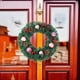 thumbnail image 4 of Corona navideña de ratán para colgar en la puerta, ideal para decoración de hotel., 4 of 6