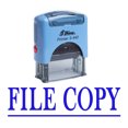 thumbnail image 1 of FILE COPY Self Inking Rubber Stamp Office Stationary Custom Shiny Stamp, 1 of 1