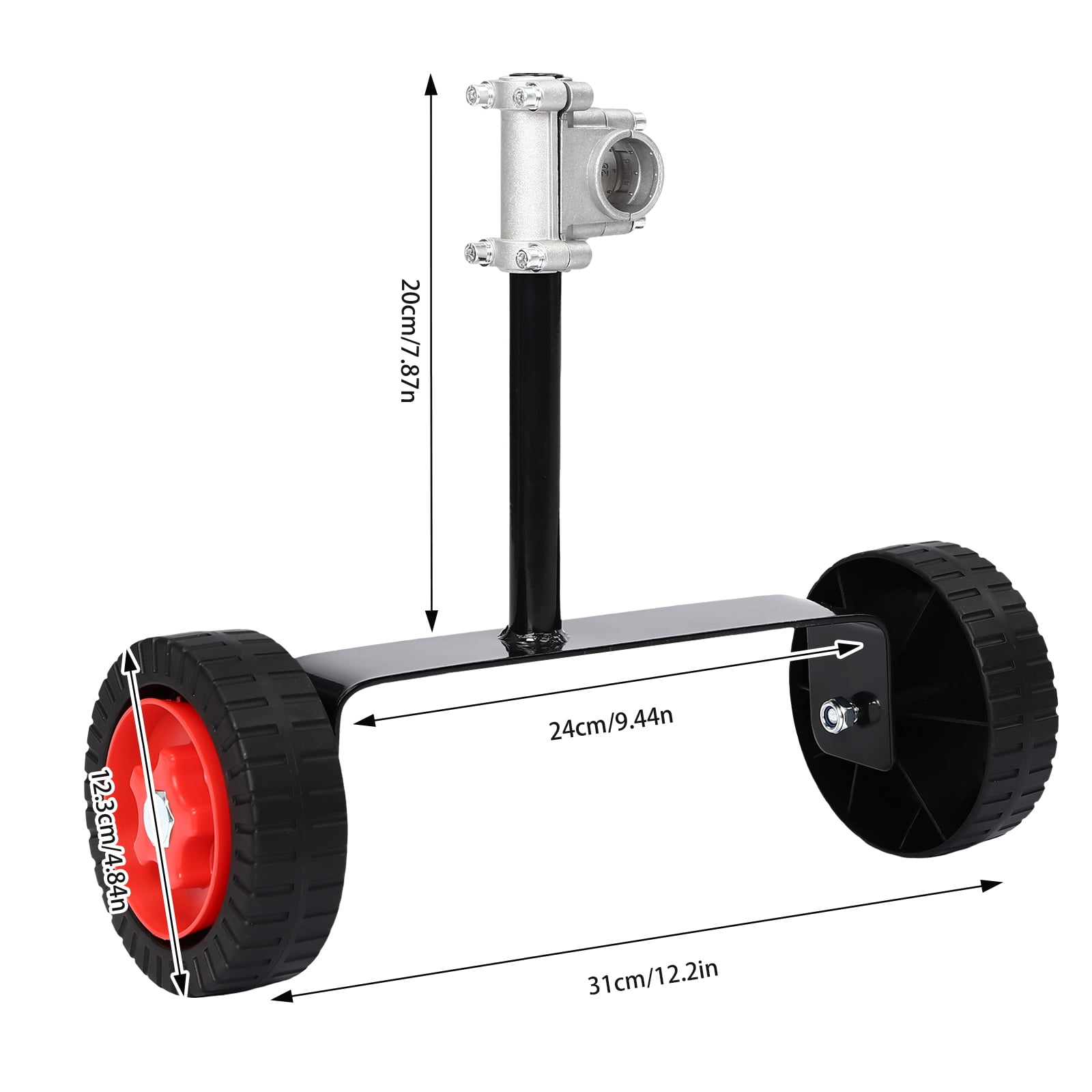 Lawn Mower Replacement Parts, T-Shaped Support, Corrosion-Resistant, Relieves Mowing Pressure, Easy to Clean & Install, Long-Lasting