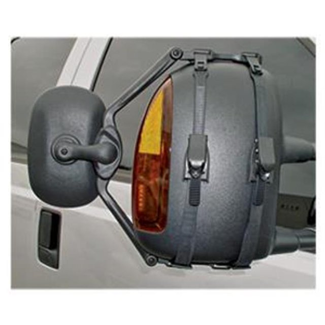 300086 2.5 In. Xlr Ratchet Clip On Tow Mirror