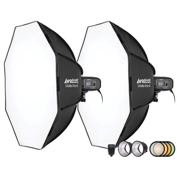 Westcott FJ400-SE 2-Light Studio Strobe Kit with FJ-X3 M Multi-Brand Wireless Trigger (110V)