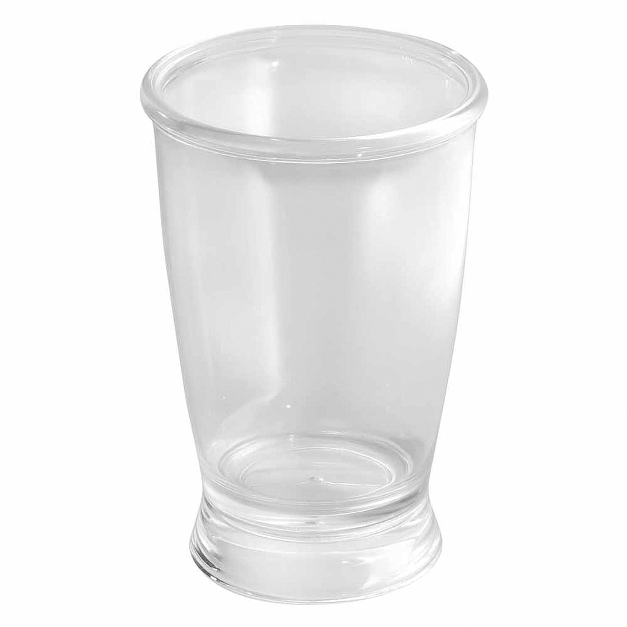 InterDesign Franklin Plastic Tumbler Cup for Bathroom Vanity