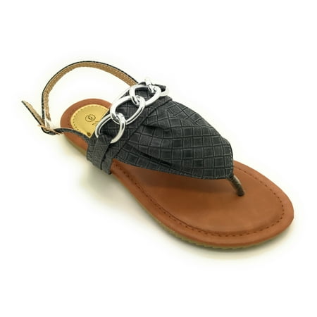 Victoria K. Women s Chain Thong Sandal