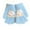 Blue, variant on Convertible Flip Top Gloves Kids Half Finger Mittens Winter Warm Gloves Boys Girls Outdoor Sports