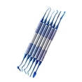 thumbnail image 2 of Espátula de relleno de resina compuesta Dental, herramienta de cuidado bucal con mango grueso, 6 piezas azul Yuyangstore Espátula de llenado, 2 of 8