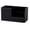 Black, variant on PU Leather Office Desk Pen Pencil Holder Multi-functional Desktop Organizer Storage Box Business Card Pen Pencil Mobile Phone Remote Control Stationery Holder Home Table Top Organizer White