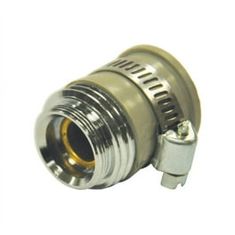 Danco 55/64 in.-27 or Female3/4 in. in. Brass Female/Male Garden Hose Aerator Adapter Danco 55/64 in.-27 or Female3/4 in. in. Brass Female/Male Garden Hose Aerator Adapter