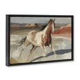 thumbnail image 2 of Stupell Industries Modern Wild Horse Across Plains Black Floating Frame Canvas Art, 31 x 21, by Chromatic Storm Studio, 2 of 8