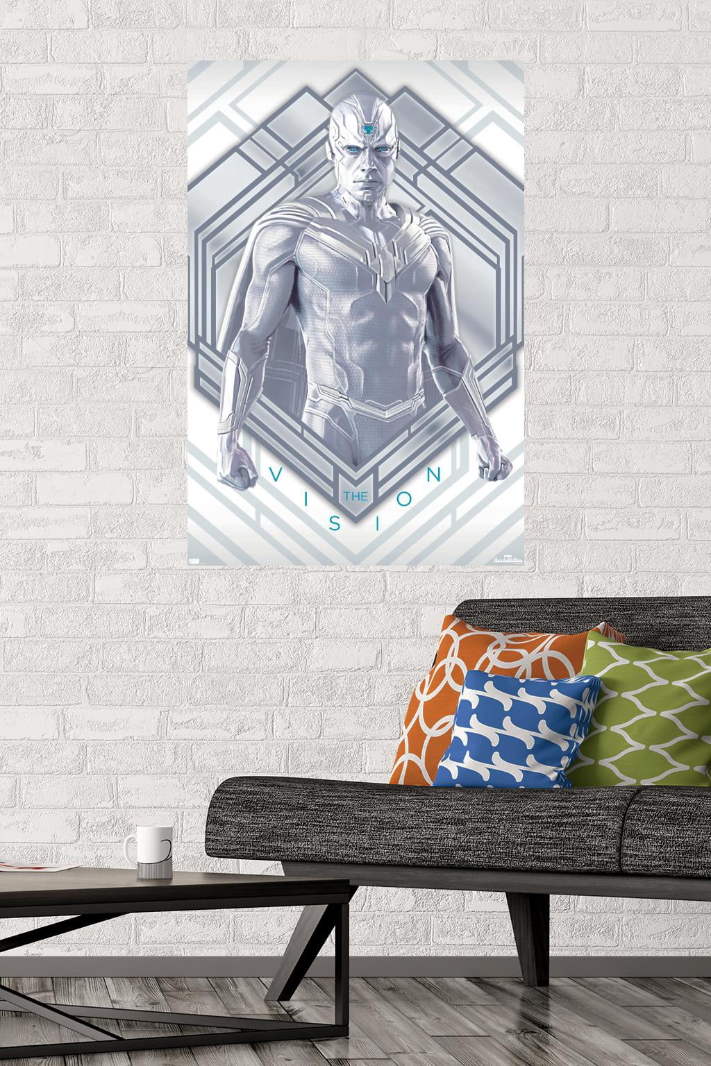 Marvel WandaVision - White Vision Wall Poster, 22.375" x 34"