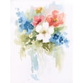thumbnail image 3 of Nan 15x18 Black Modern Framed Museum Art Print Titled - Spring Medley I, 3 of 5