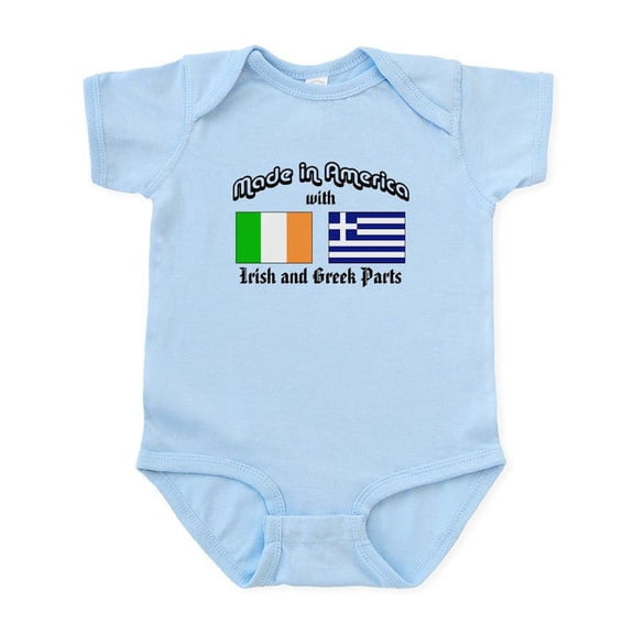CafePress - Irish Greek Infant Bodysuit - Baby Light Bodysuit