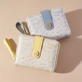 thumbnail image 1 of Kawaii Cat Pattern Short Wallet, Clutch Sweet Coin Purse, Mini Women's Credit Card Purse, 1 of 6