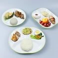 thumbnail image 4 of Heat - Resistant Imitation Porcelain Compartment Fast Food Trays - Commercial Grade, for School and Unit Canteens, 4 of 4