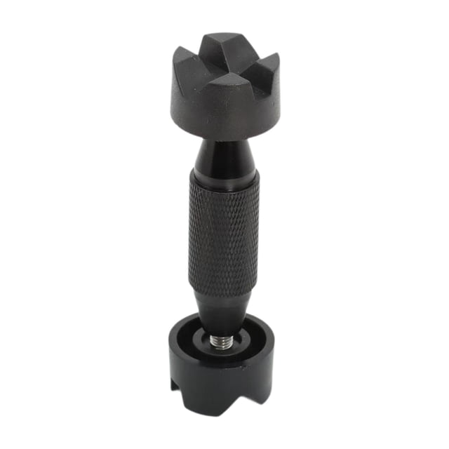 arctrm Compact Metal Brace Repair Jack Guitar Stand Support Tool for Classical and Folk Black