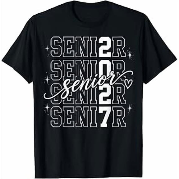 Senior 2027 Class of 2027, Senior Graduation, Class of 2027, Senior Celebration, Short Sleeve T-Shirt