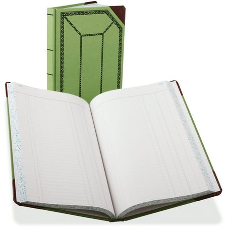 Boorum & Pease, BOR6718300J, Boorum 67-1/8 Series Canvas Journal Books, 1 Each, Green
