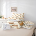 thumbnail image 6 of Castle Fairy Kawaii Capybara Bedding Comforter Set,Cute Floral Wildlife King Bedding Sets, 6 of 8