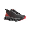 thumbnail image 1 of Tenis Para Hombre Charly® Running Textil Color Negro Rojo negro 27.5, 1 of 6