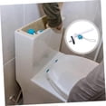 thumbnail image 2 of 2pcs Toilet Tank Drain Flush Tank Valve Toilet Chain Toilet Flush Repair Tool abs white Toilet Flush Connecting Valve Drain Valve Flapper Chain, 2 of 4