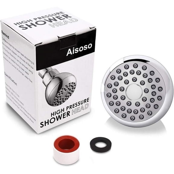 Original Modified HIGH FLOW SHOWER HEAD * 14 GPM Soft High Pressure * Acrylonitr