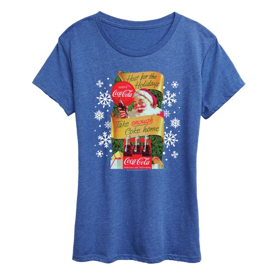 Coca-Cola - Host The Holidays - Women's Short Sleeve Graphic T-Shirt