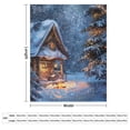 thumbnail image 2 of Christmas Trees, Snowmen Blanket for Bed Throw Blanket for Women, Men And Kids Super Soft Plush Blanket Throw, Print Blanket, Blanket for Kids, 2 of 8